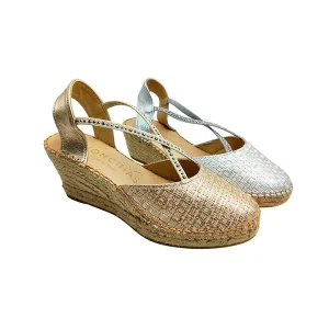 Alpargata de piel y cáñamo Ramoncinas