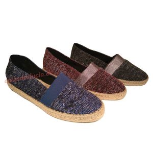 Alpargata de cáñamo engomada