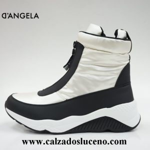 DAngela Bota Mujer Cremallera 22042