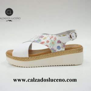 Eva Frutos Sandalia Mujer Plataforma Dalí