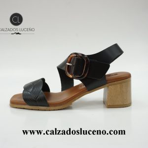 Eva Frutos Sandalia Mujer Tacón Bajo