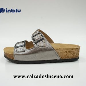 Inblu Zueco Bio Mujer Con Plantilla Piel