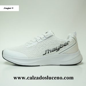 Jhayber Deportivo Hombre Blanco Cordones