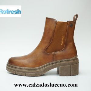 Refresh Bota Mujer Plataforma Elástico